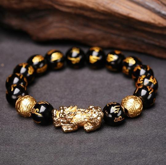 Feng Shui Black Obsidian Bracelet